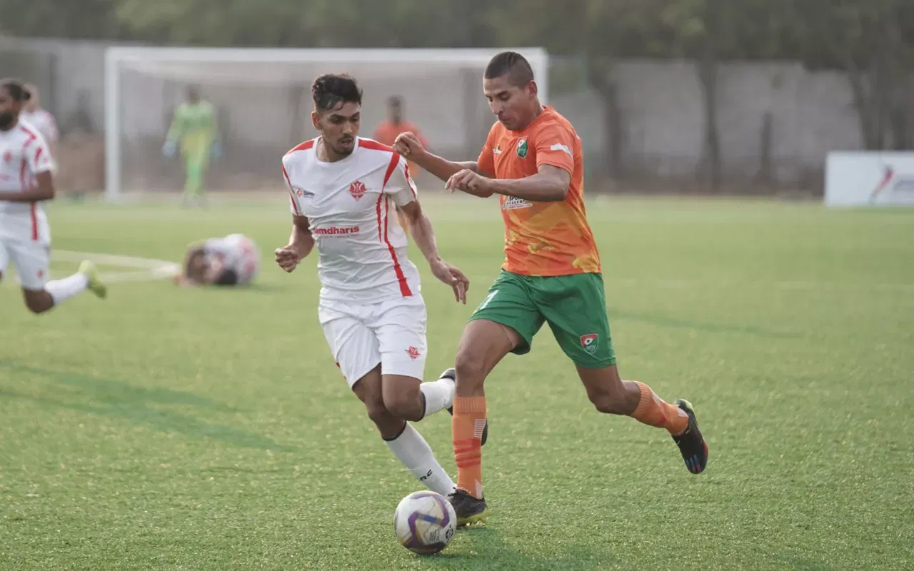Shillong Lajong FC vs Namdhari FC in the Indian Football League