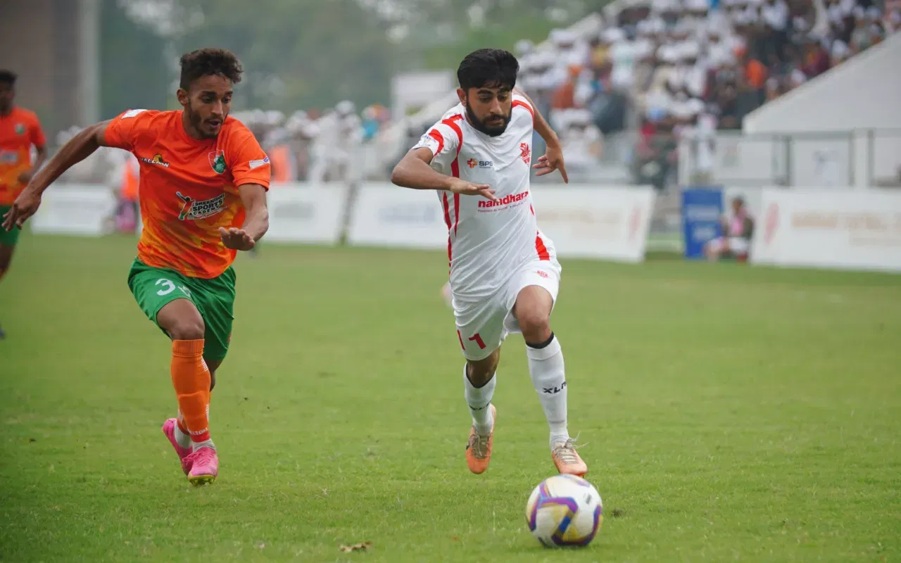 Shillong Lajong FC vs Namdhari FC in the Indian Football League