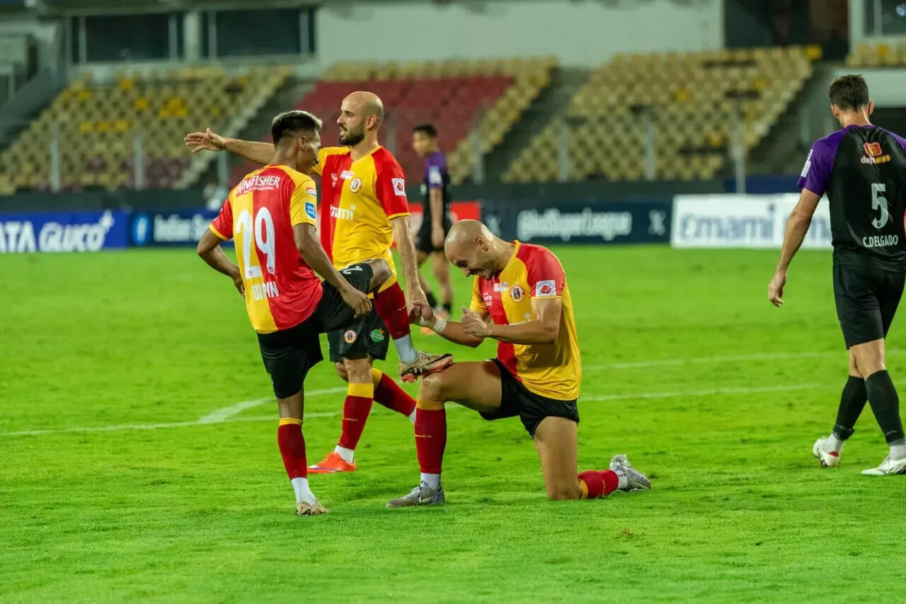 Bipin Singh for East Bengal FC against Odisha