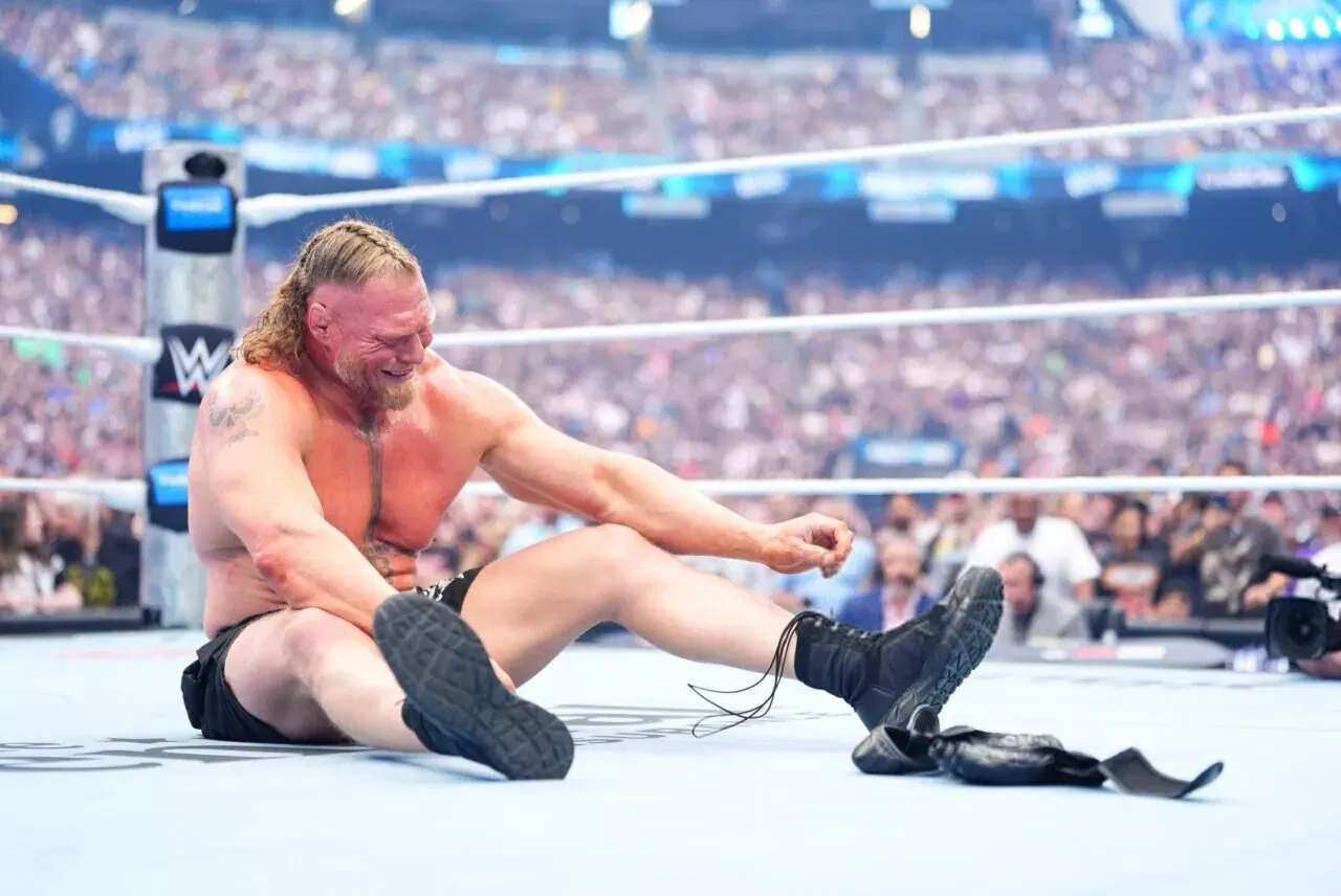 Brock Lesnar retires after loss to Oba Femi at WWE WrestleMania 42 Night 2