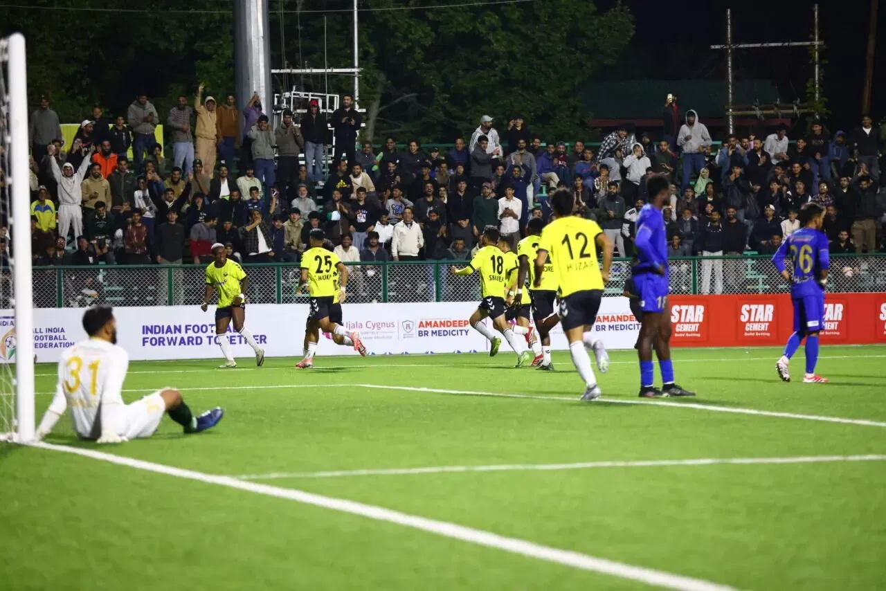 Real Kashmir FC cause an upset over Sreenidi Deccan with two goals