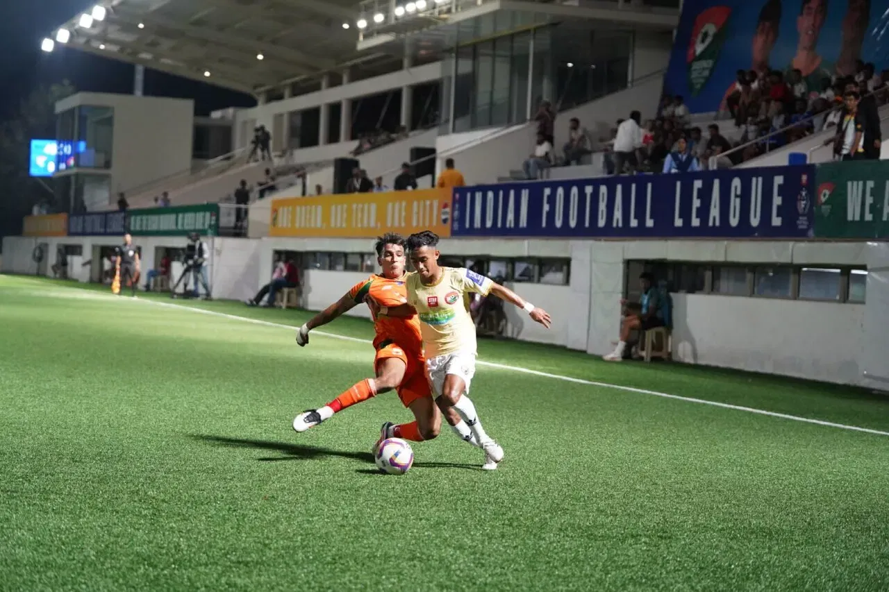 Sreenidi vs Shillong in the IFL 2025-26