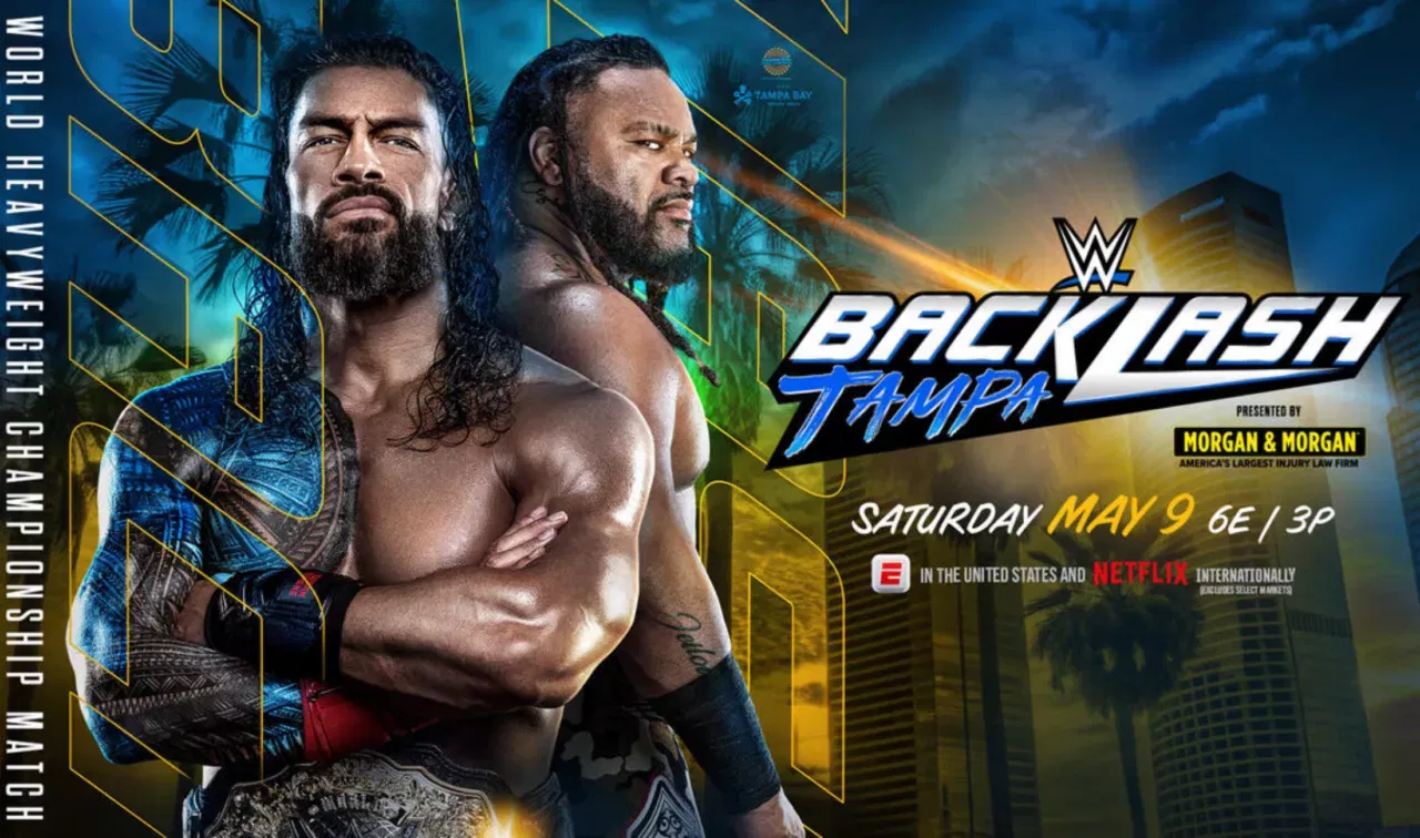 WWE Backlash 2026 Roman Reigns vs Jacob Fatu