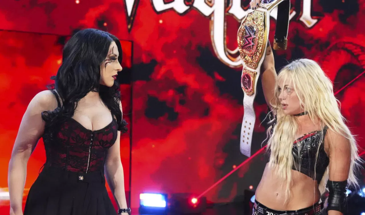 WWE Raw April 20, 26 Liv Morgan & Stephanie Vaquer