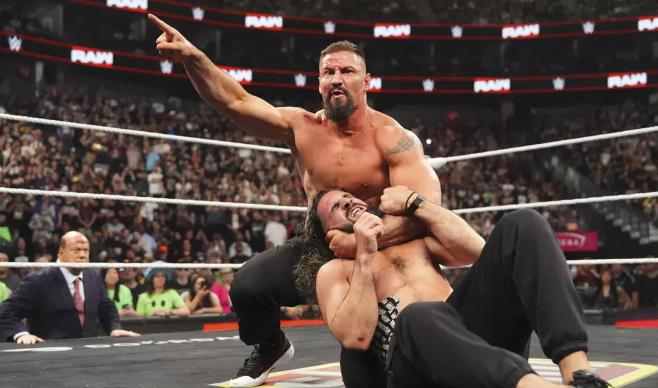 WWE Raw April 20, 26 Seth Rollins & Bron Breakker