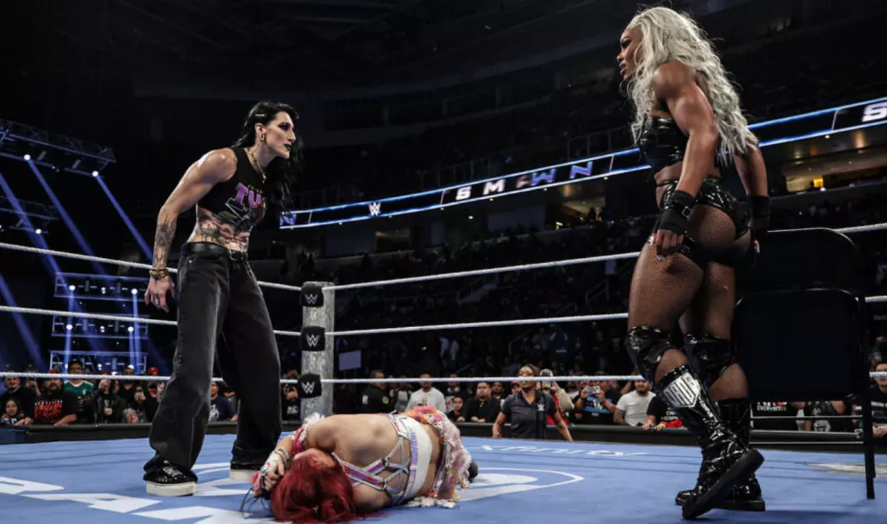 WWE SmackDown April 10 Rhea Ripley & Jade Cargill