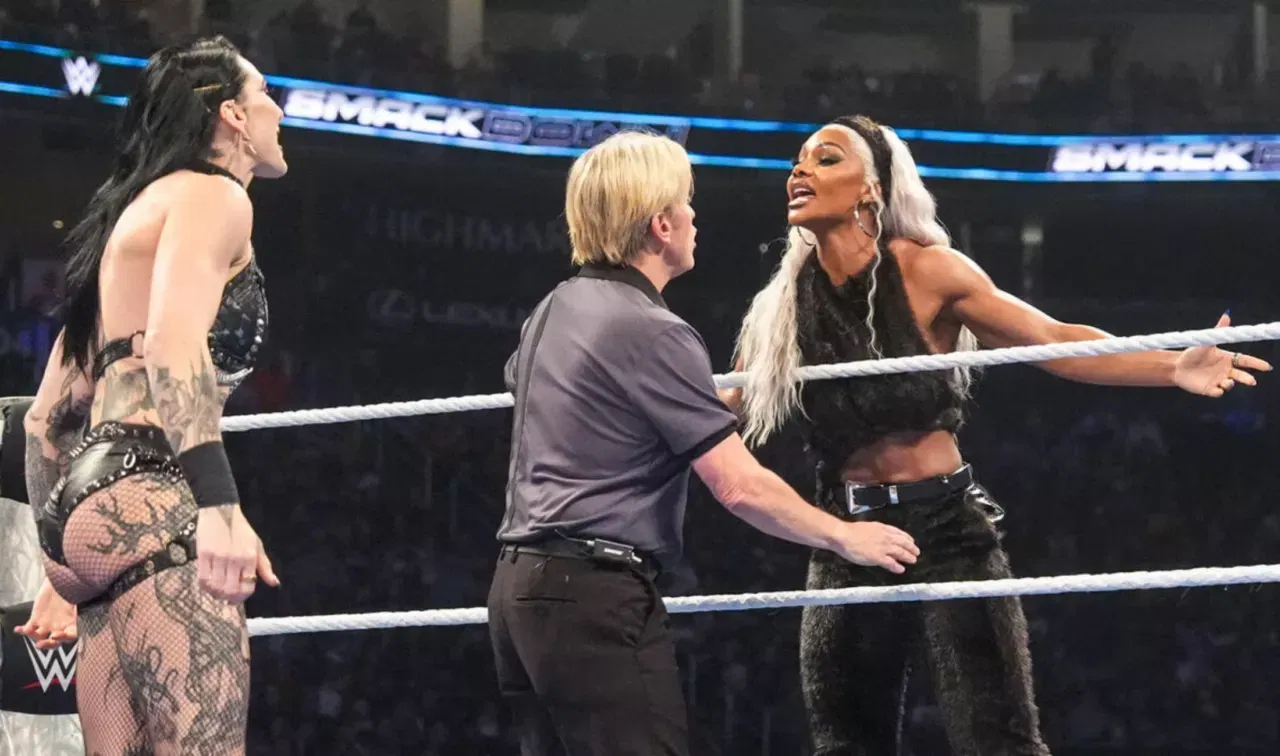 WWE SmackDown Jade Cargill & Rhea Ripley