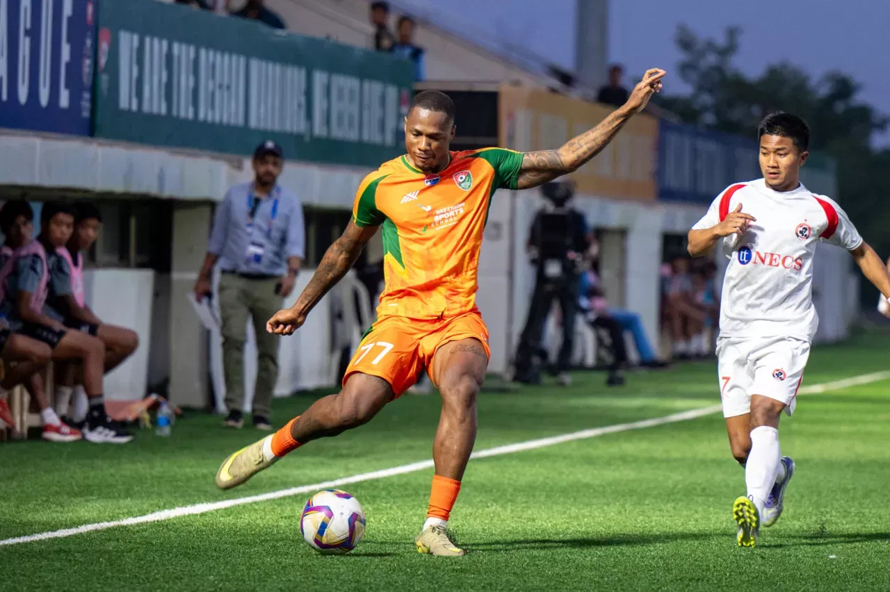 Sreenidi Deccan FC's Paulo Cezar.