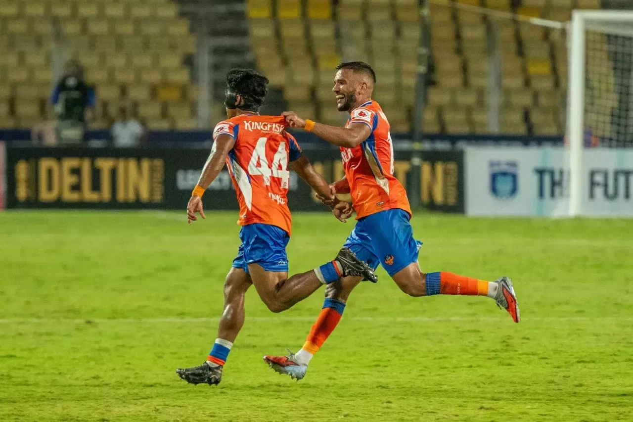 Muhammed Nemil in action for FC Goa