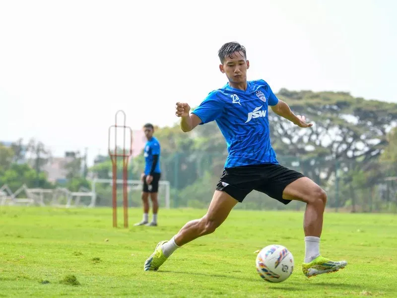 Lalremtluanga Fanai for the India U23 NT