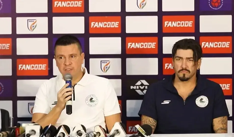 Sergio Lobera, head coach of the Mohun Bagan SG