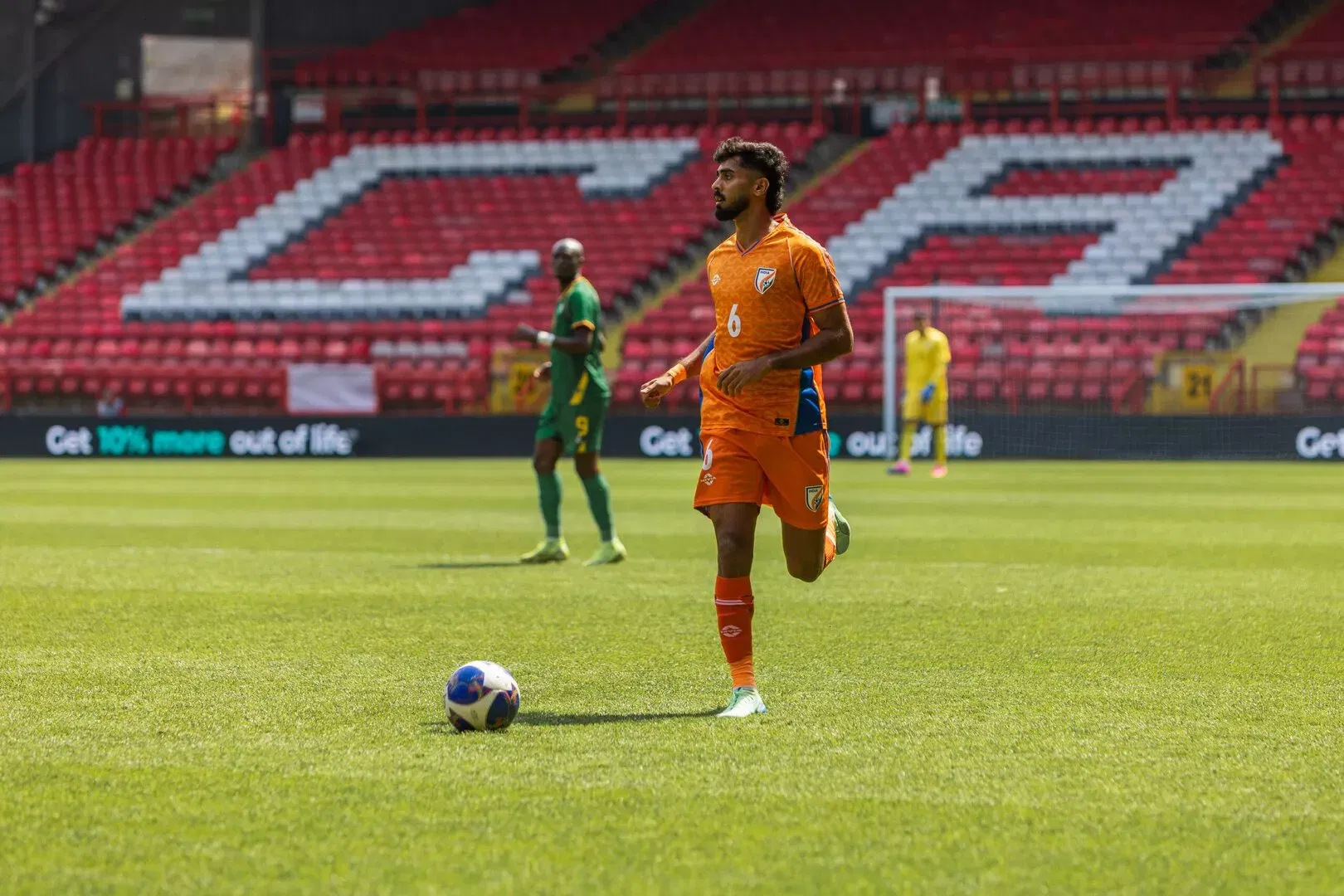 How can Indian football team line up for their international friendly against Tajikistan?