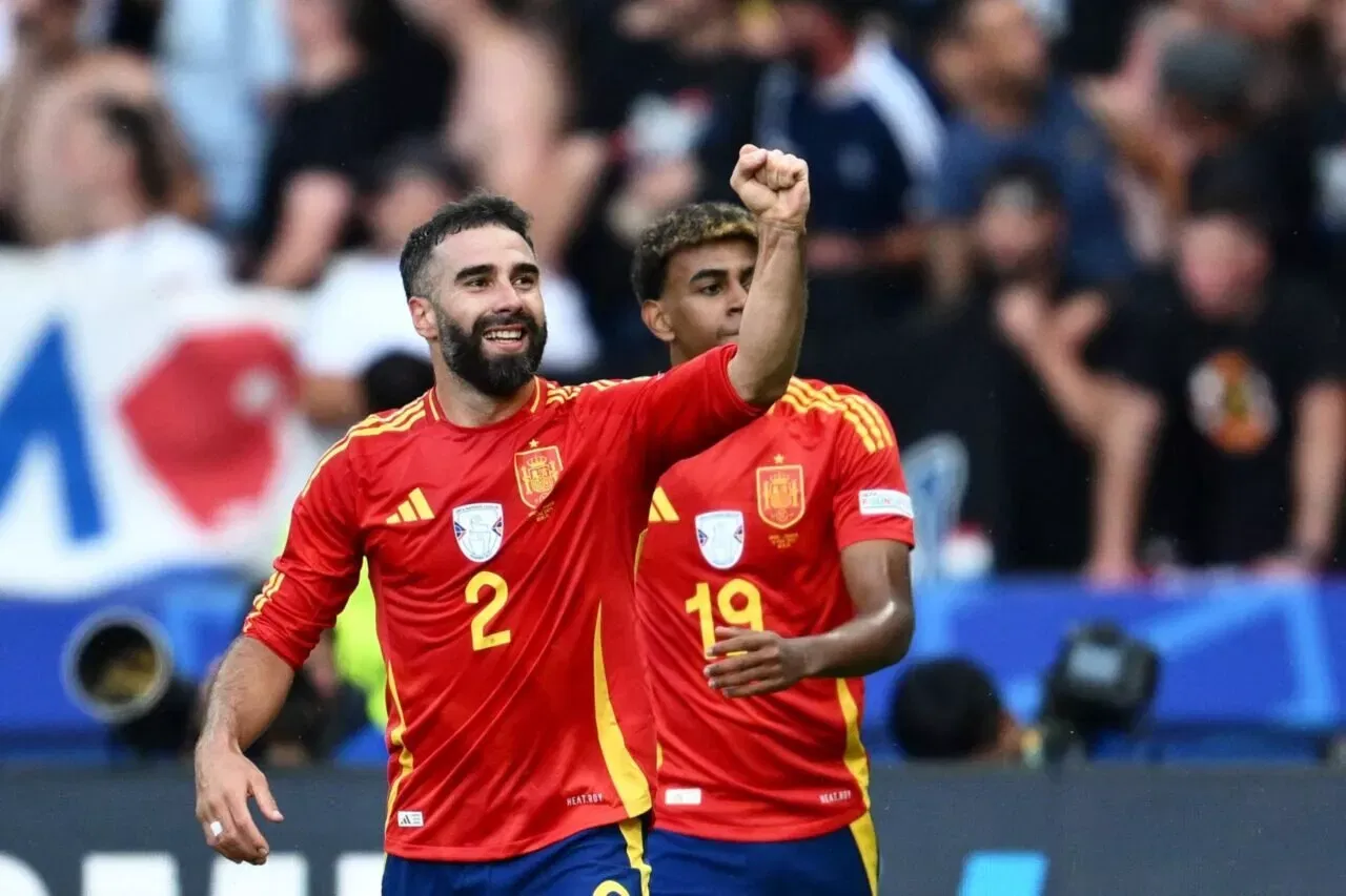Dani Carvajal Spain FIFA World Cup Euros