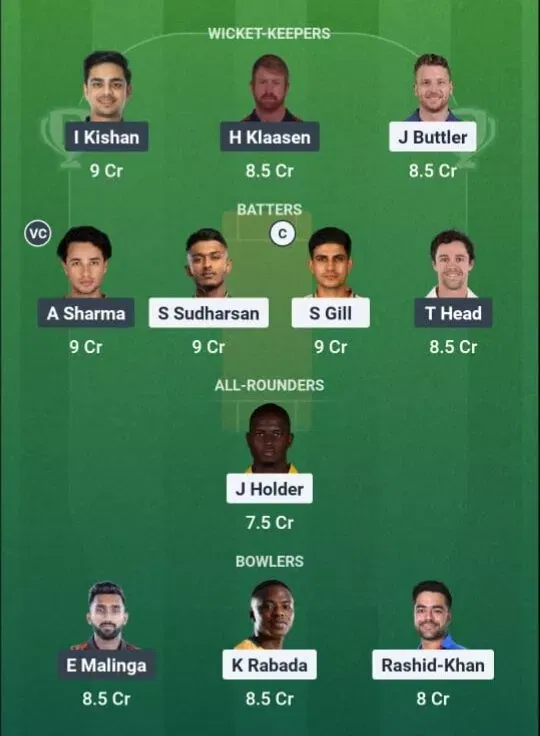 GT vs SRH Dream11 Prediction, Dream11 Playing XI, Today Match 56, IPL 2026