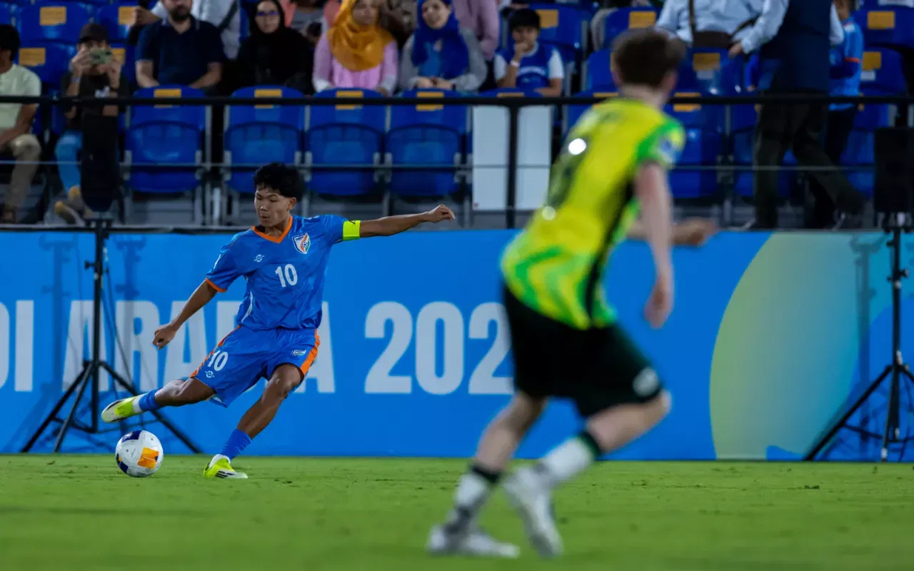 Dallalmoun Gangte, captain of India U-17 men's football team