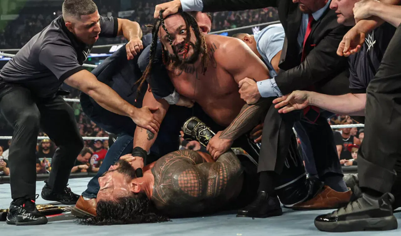WWE Backlash 2026 Jacob Fatu attacks Roman Reigns WWE Raw