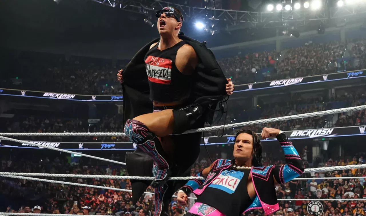 WWE Backlash 2026 The Miz & Kit Wilson