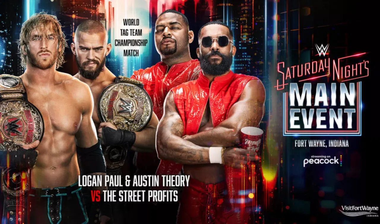WWE Saturday Night's Main Event May 23, 2026 The Vision vs Street Profits