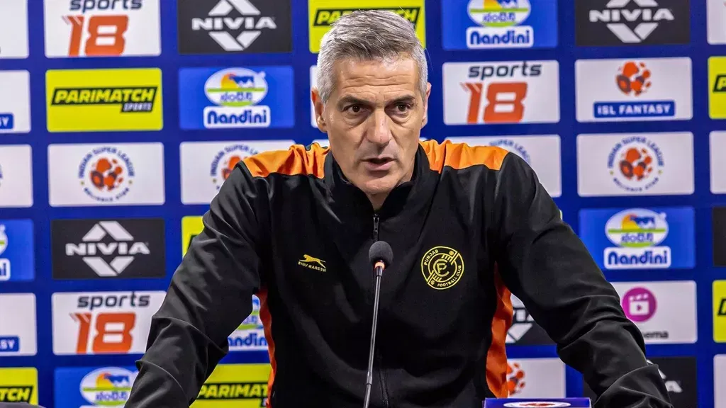 Punjab FC head coach Panagiotis Dilmperis