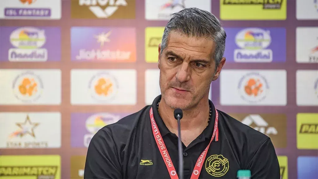 Punjab FC head coach Panagiotis Dilmperis