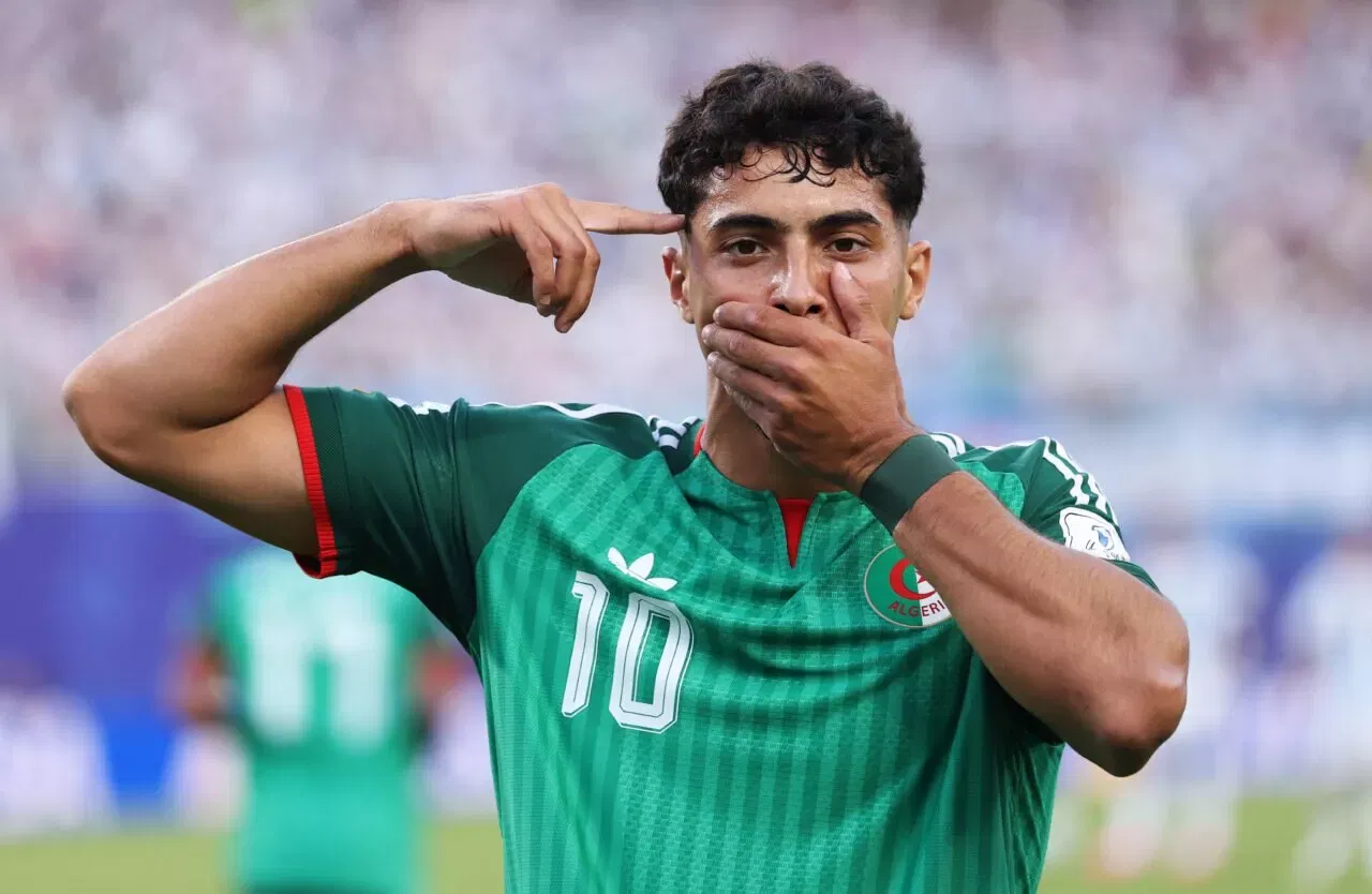 Who is Fares Chaibi? Algeria winger who scores offside goal vs Argentina in FIFA World Cup 2026