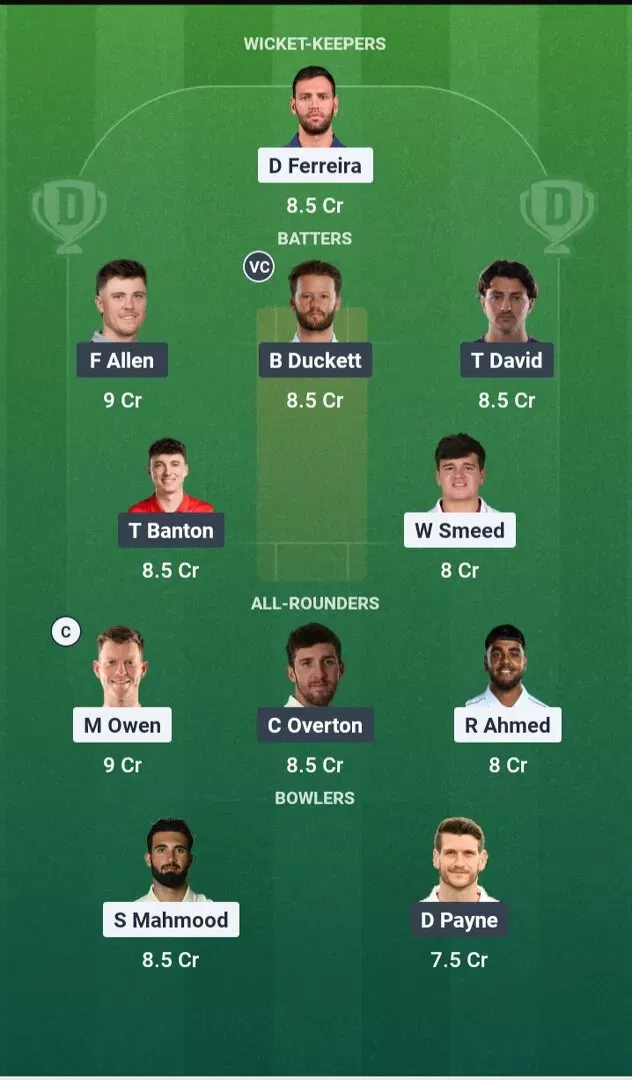 BPH vs TRT Dream11 Prediction, Dream11 Playing XI, Today Match 4, The Hundred Men's 2026