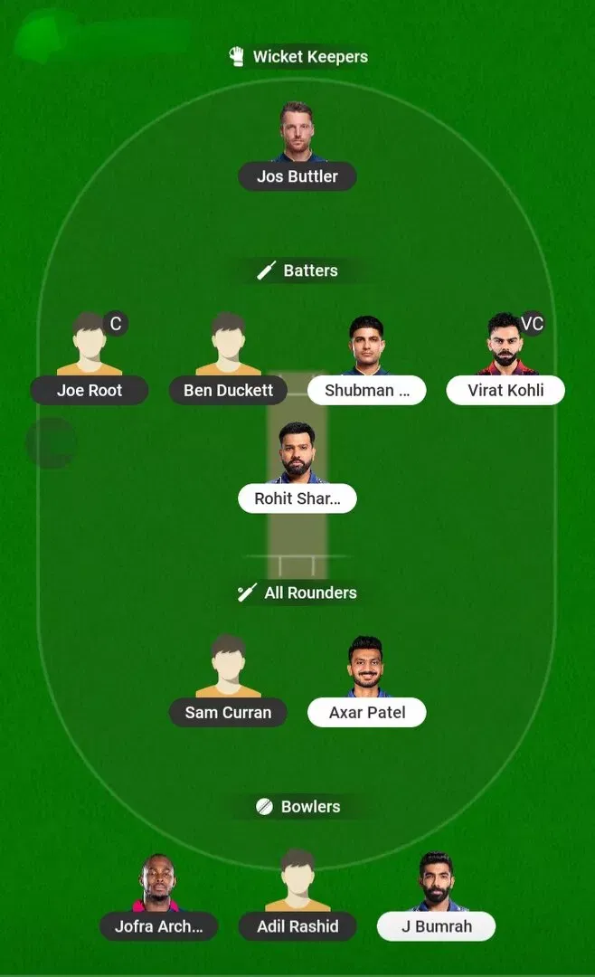ENG vs IND Dream11 Prediction, Dream11 Playing XI, Today Match 2nd, England vs India ODI series 2026