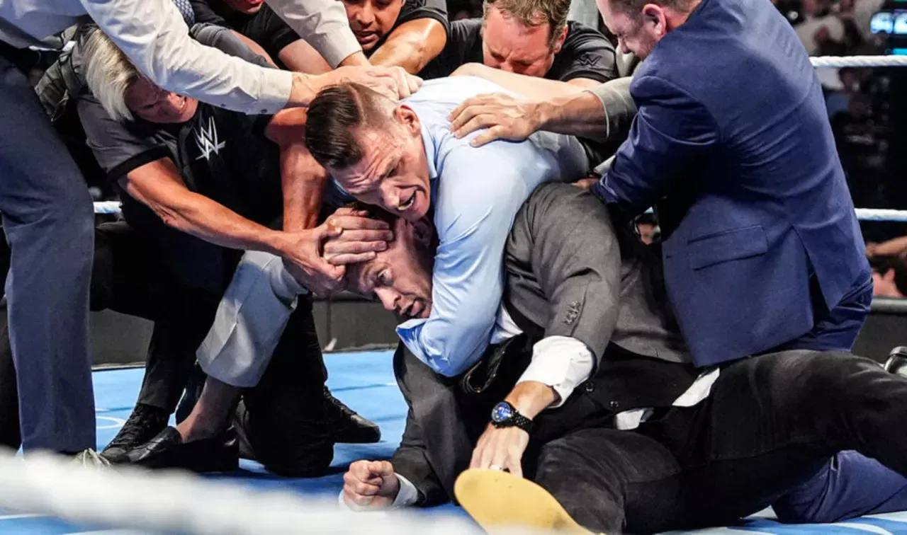 WWE SmackDown July 10, 26 Gunther attacks Nick Aldis