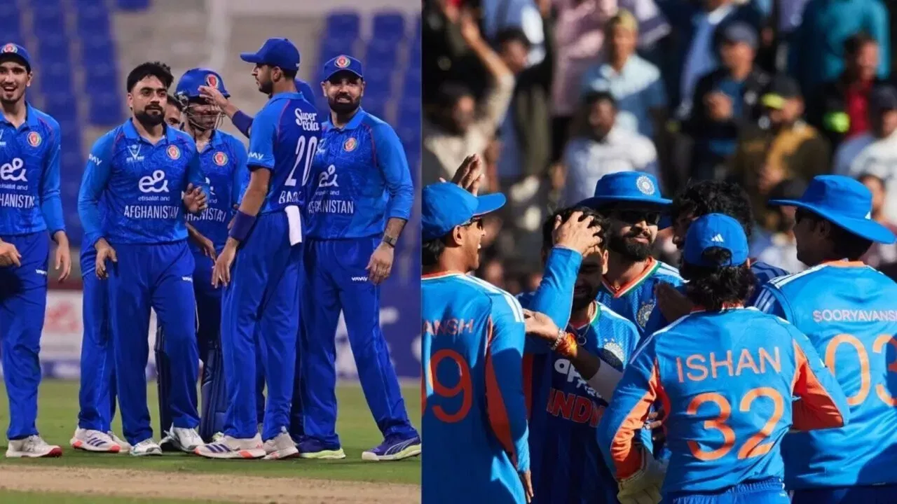 AFG vs IND T20I series