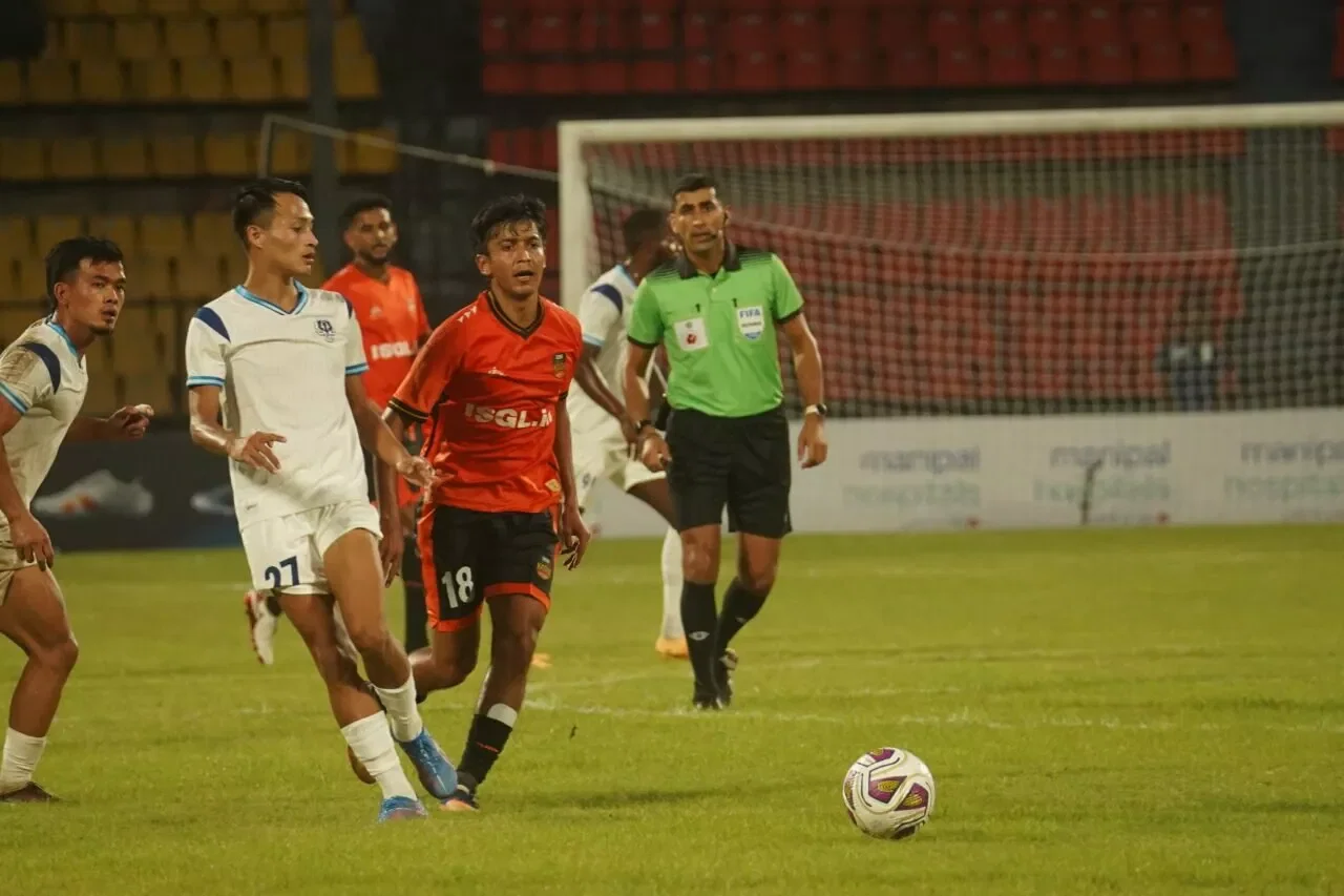 Jitesh Sharma had an impressive outing for Inter Kashi FC.