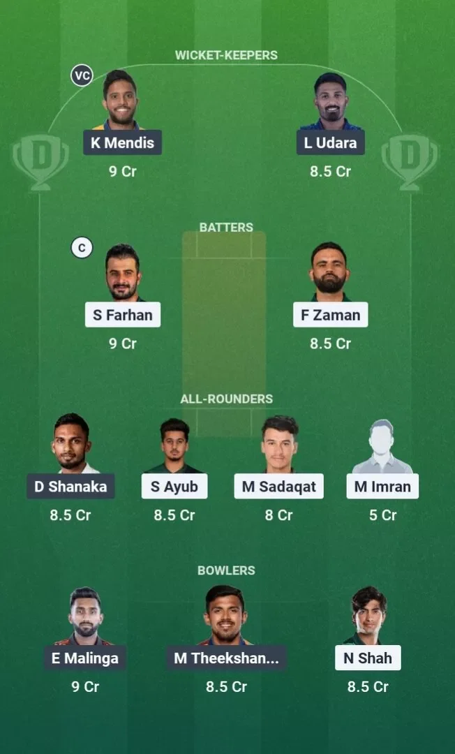 PAK vs SL Dream11 Prediction, Dream11 Playing XI, Today Match 3rd, Pakistan vs Sri Lanka T20I Series 2026