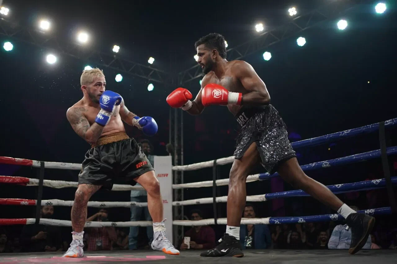 Sergio vs Sabari still from Road to IPBL 2.