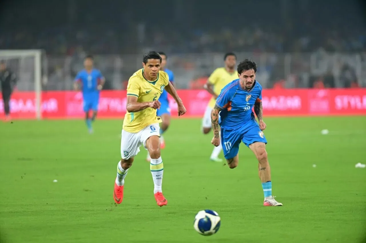 Estevao, Pedro & Lino fire Brazil to beat India 4-0 in an historic international friendly